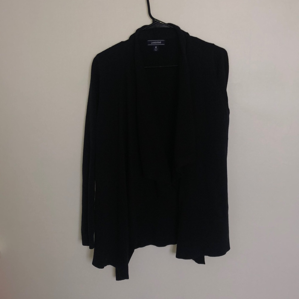 Black cardigan